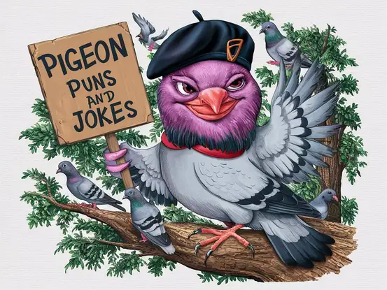 Pigeon Puns and Jokes